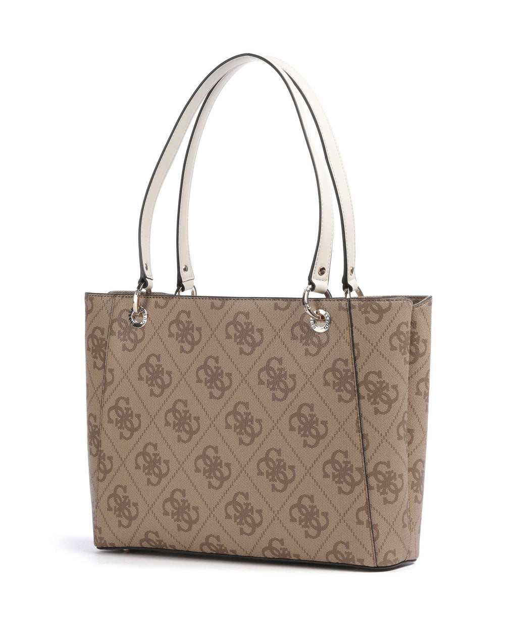 Guess Noelle 4G Logo Tote bag latte logo