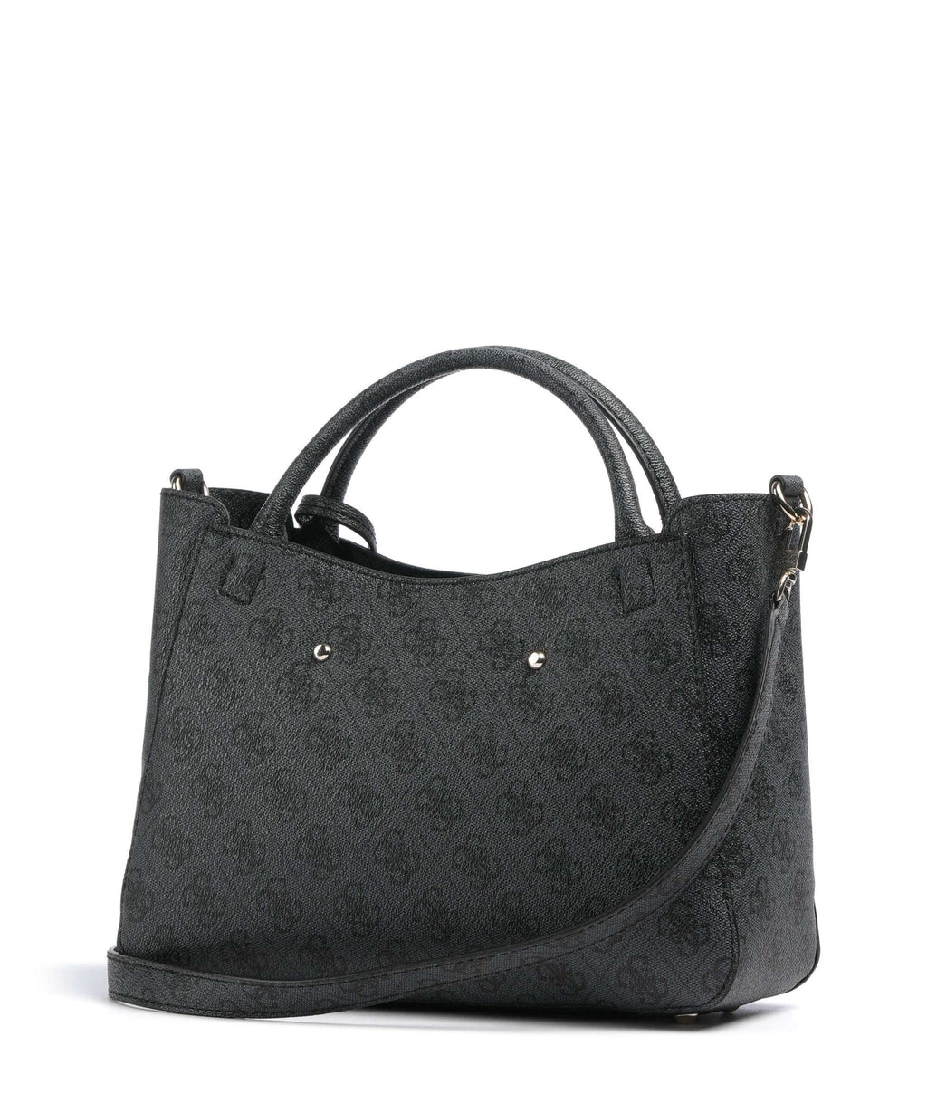 Guess Brenton Handbag coal logo