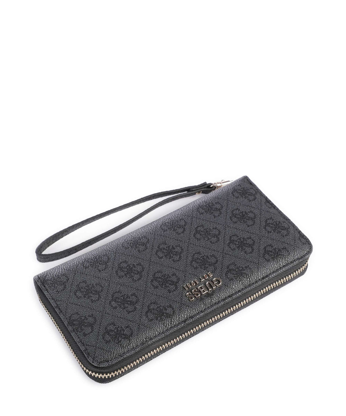Guess Brenton Wallet coal logo