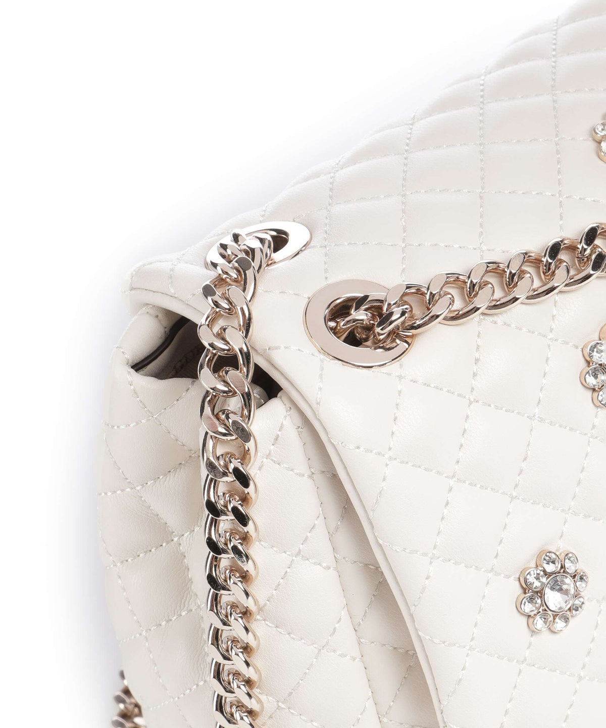 Guess Everlee Shoulder bag offwhite