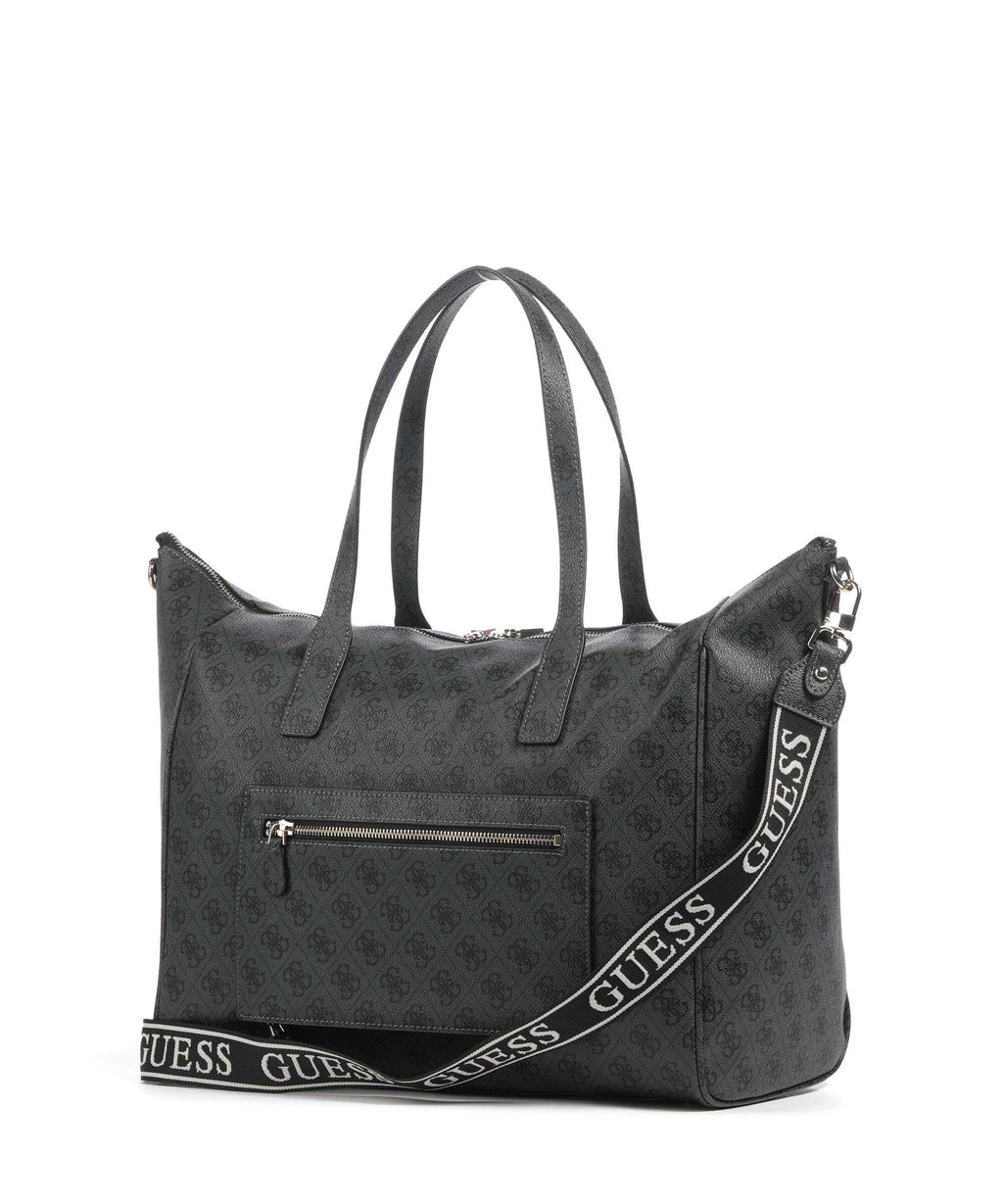 Guess Latona Weekend bag coal logo