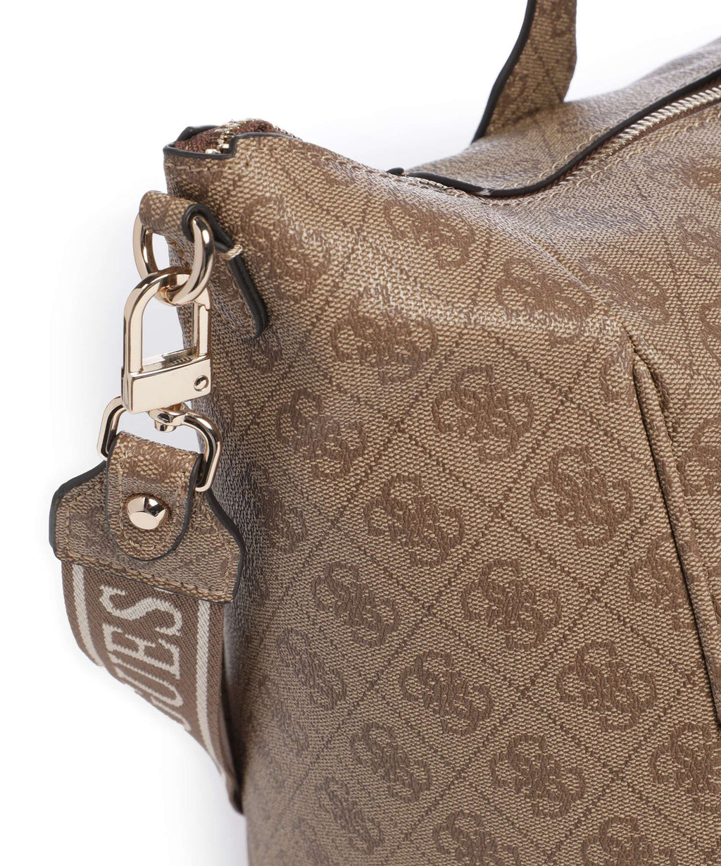 Guess Latona Weekend bag latte logo