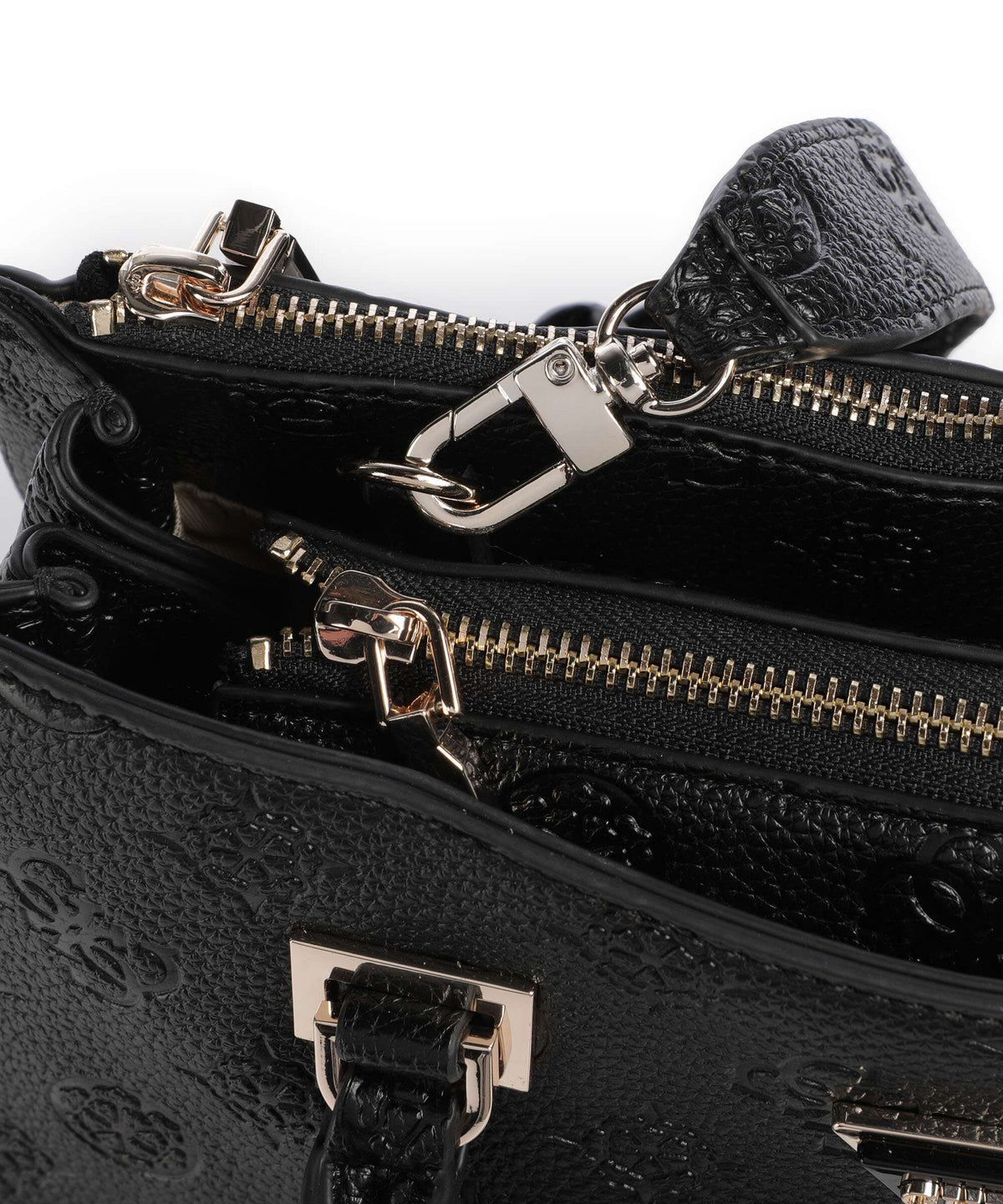 Guess Cresidia Handbag black logo