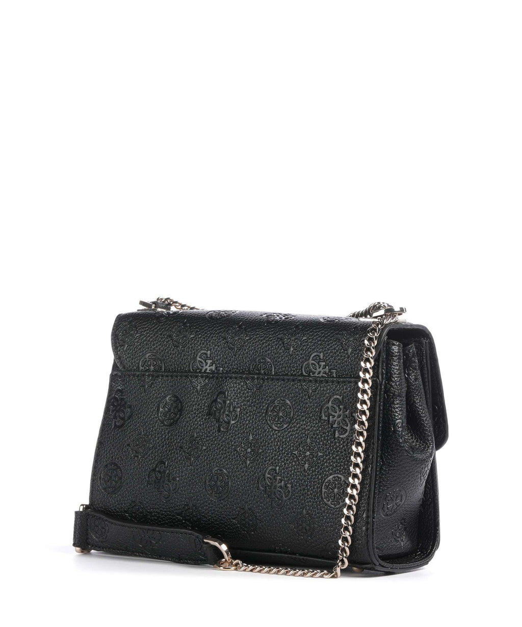 Guess Cresidia Shoulder bag black logo