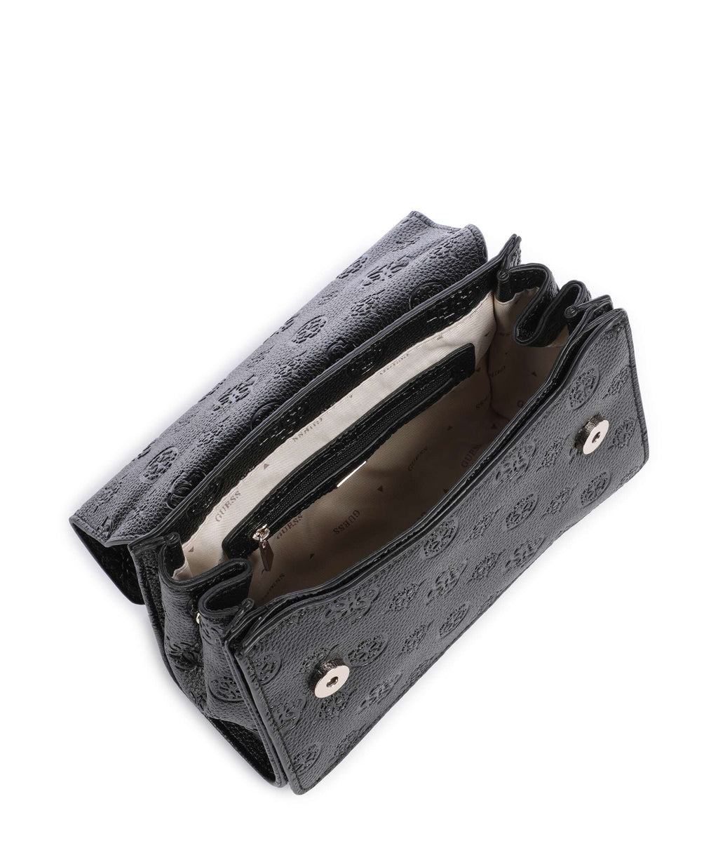 Guess Cresidia Shoulder bag black logo