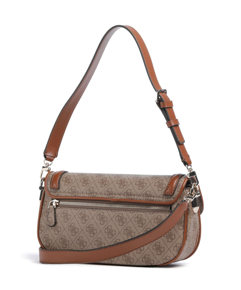 Guess Dea Shoulder bag latte logo