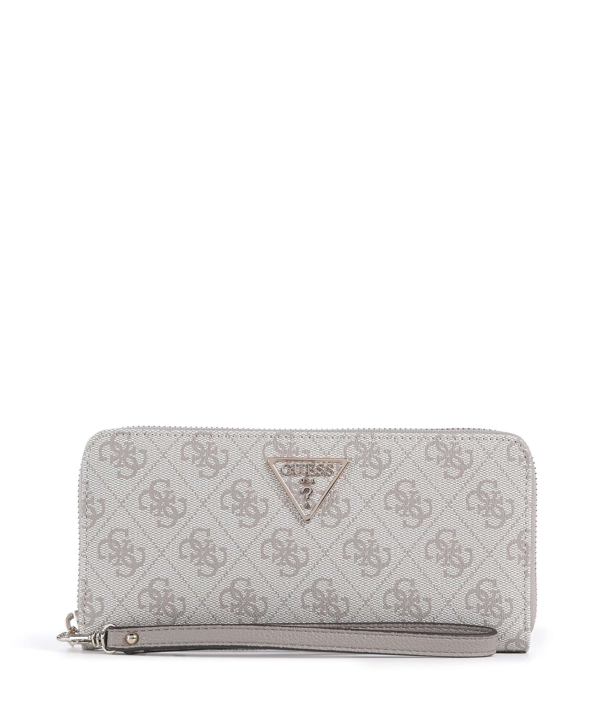 Guess Laurel II Large Wallet dark taupe logo