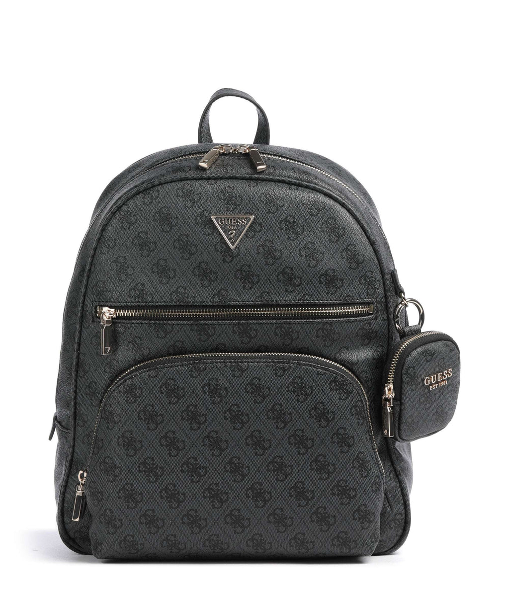Guess Power Play Backpack coal logo