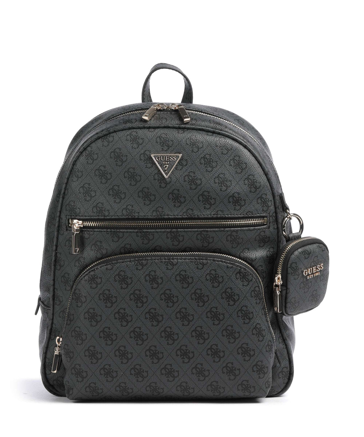 Guess Power Play Backpack coal logo