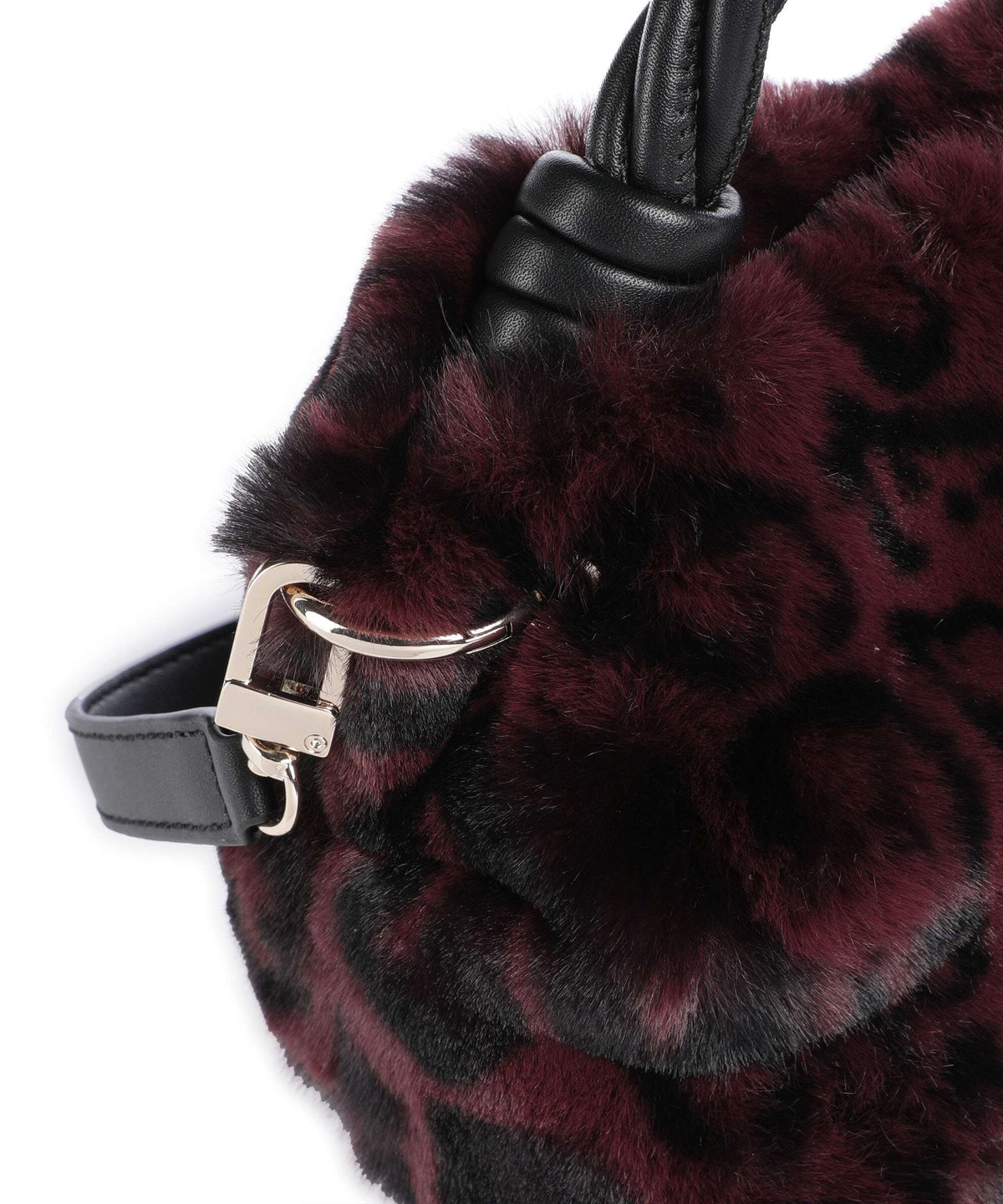 Guess Shaida Handbag wine leo