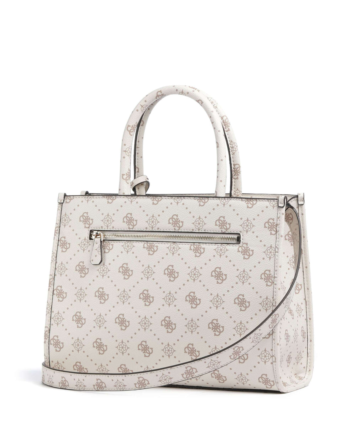 Guess Silia Handbag vanilla logo