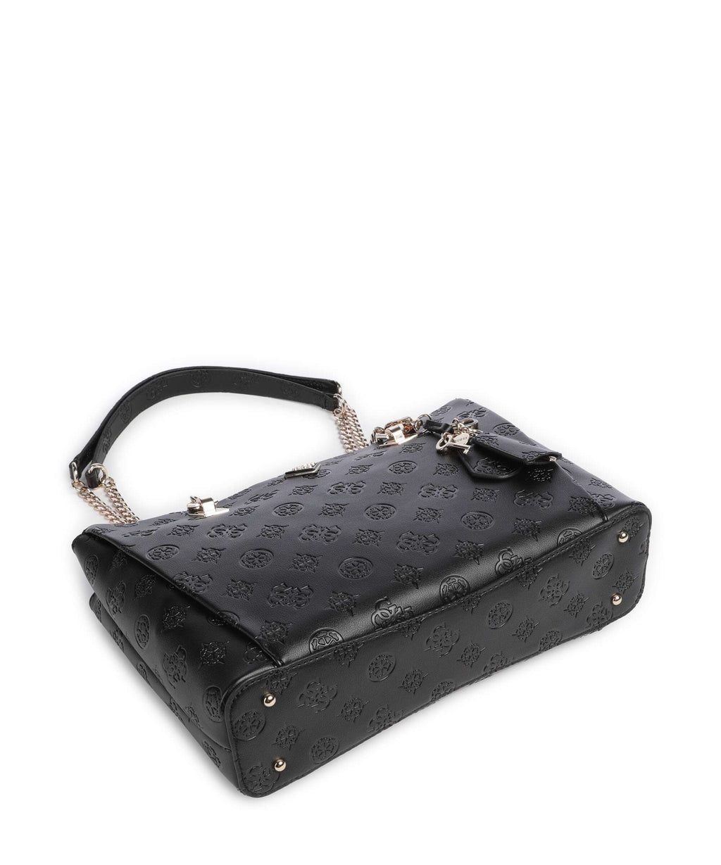 Guess Tisha Tote bag black logo