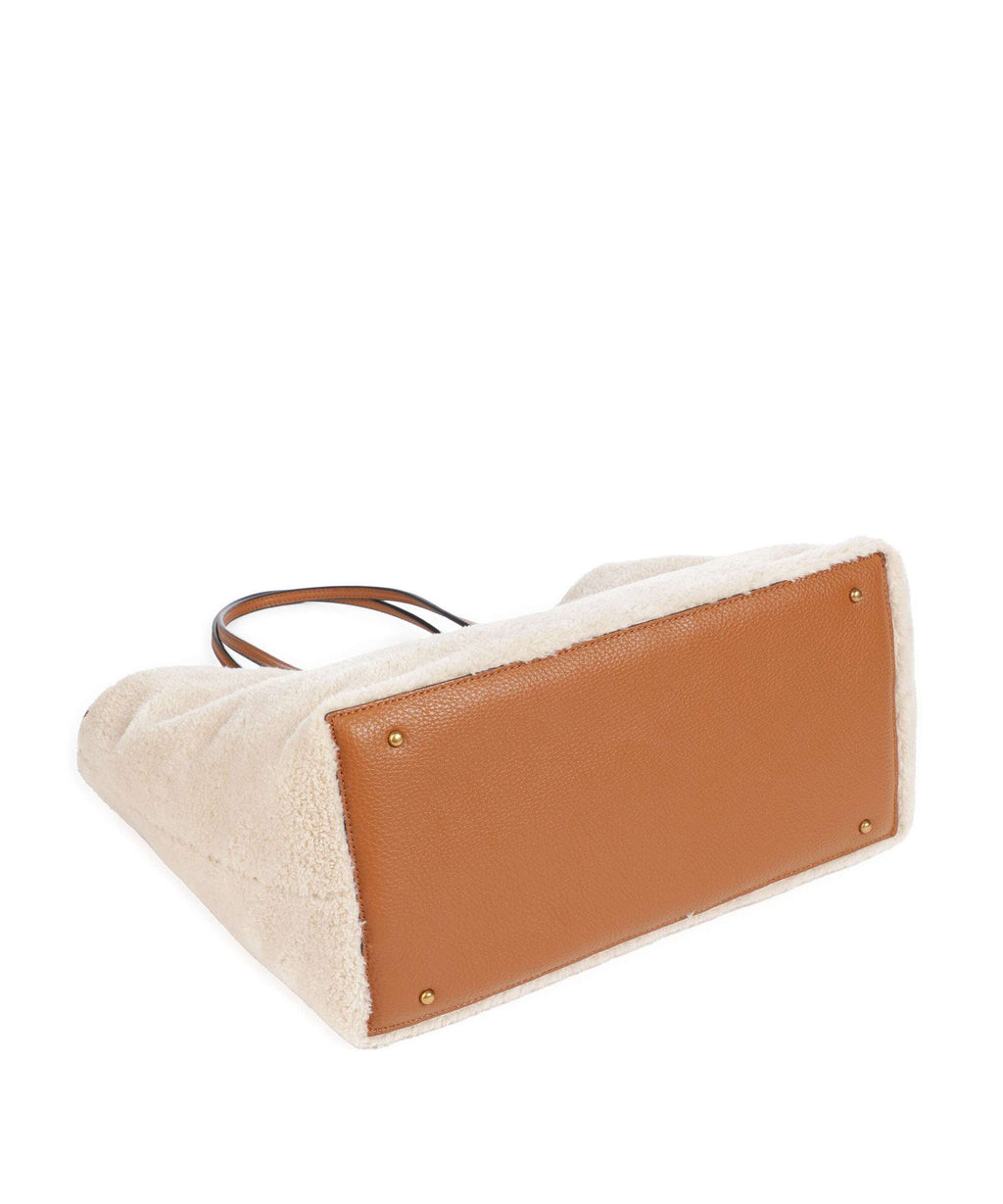Guess Victtoria Large Tote bag natural/cognac