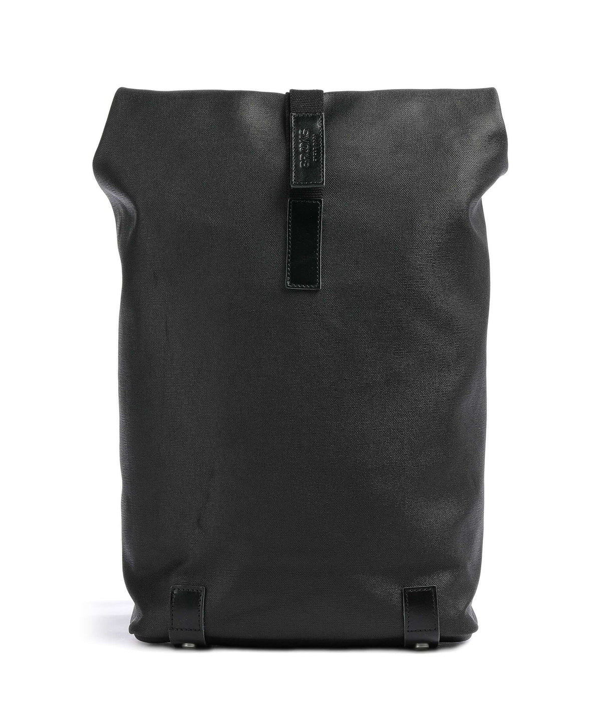 Brooks England Pickwick Cotton Canvas Small Rolltop backpack black