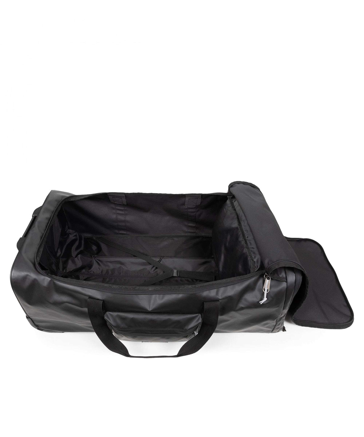 Eastpak Tarp Duffl'r M Travel bag with wheels tarp black