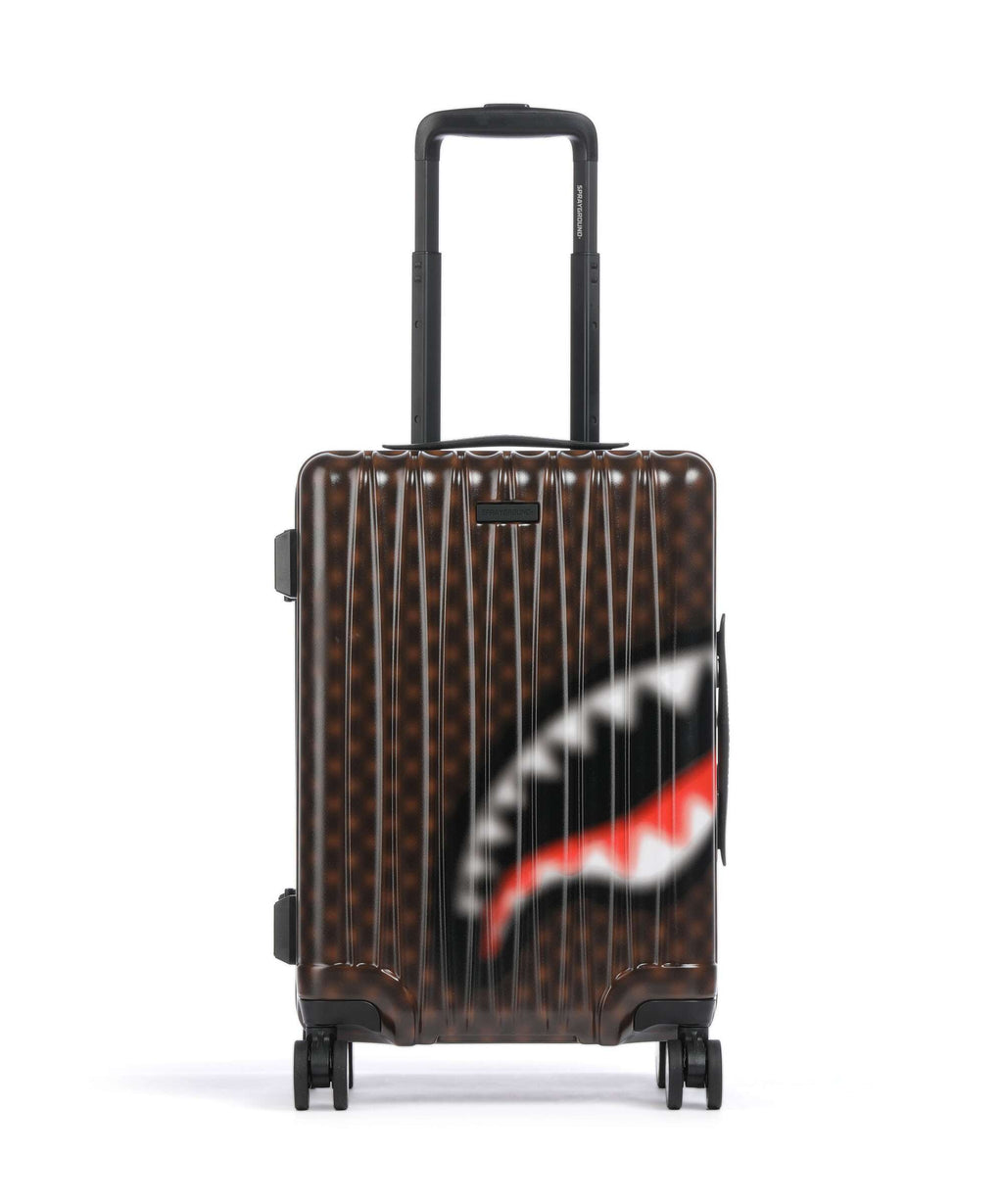 Sprayground Sharks in Paris Blur Spinner (4 wheels) brown/black