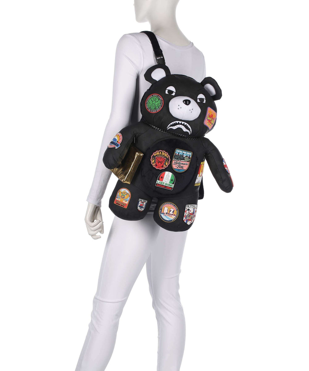 Sprayground Global Mogul Billionaire Teddy Bear Backpack multicolour