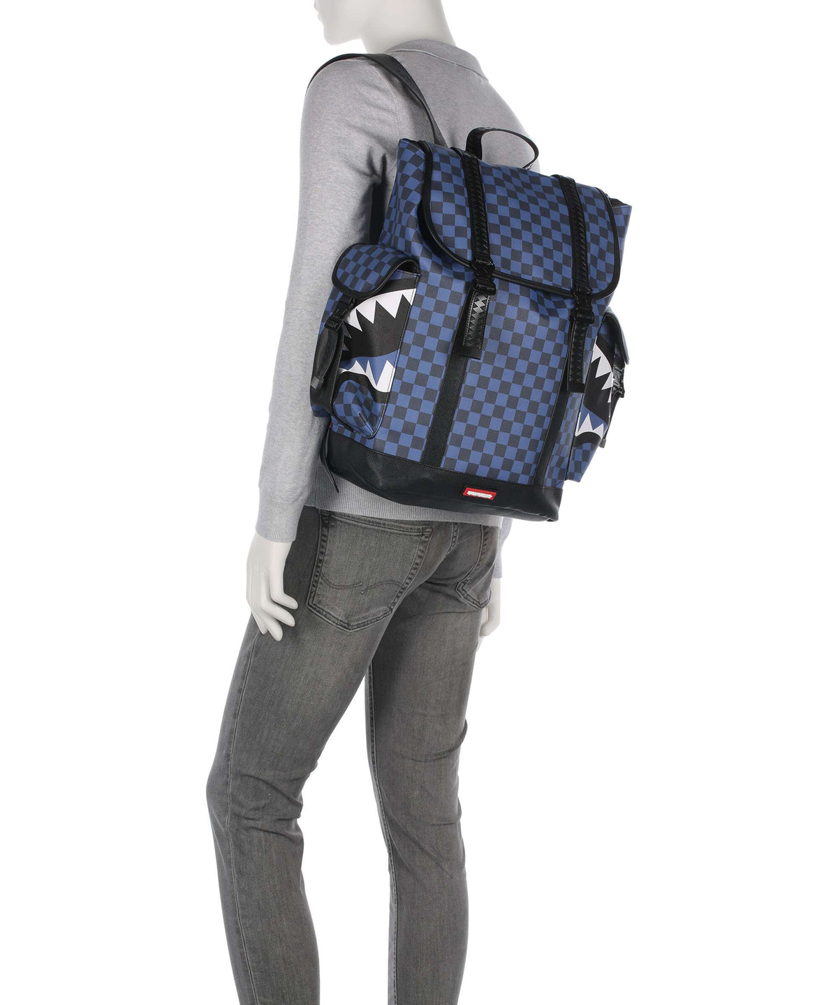 Sprayground Midnight Check Backpack multicolour