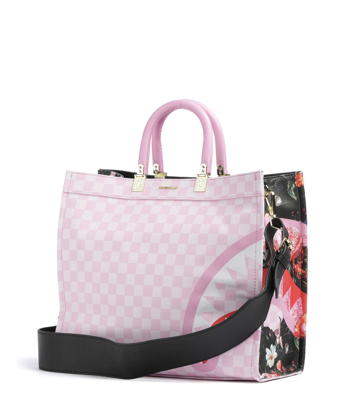 Sprayground Pink Flowers Handbag multicolour