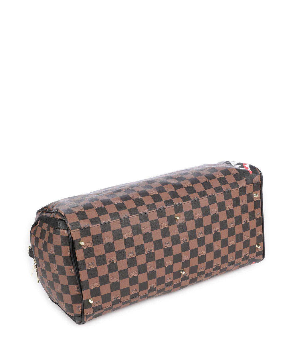 Sprayground Peeking Character Check Weekend bag multicolour