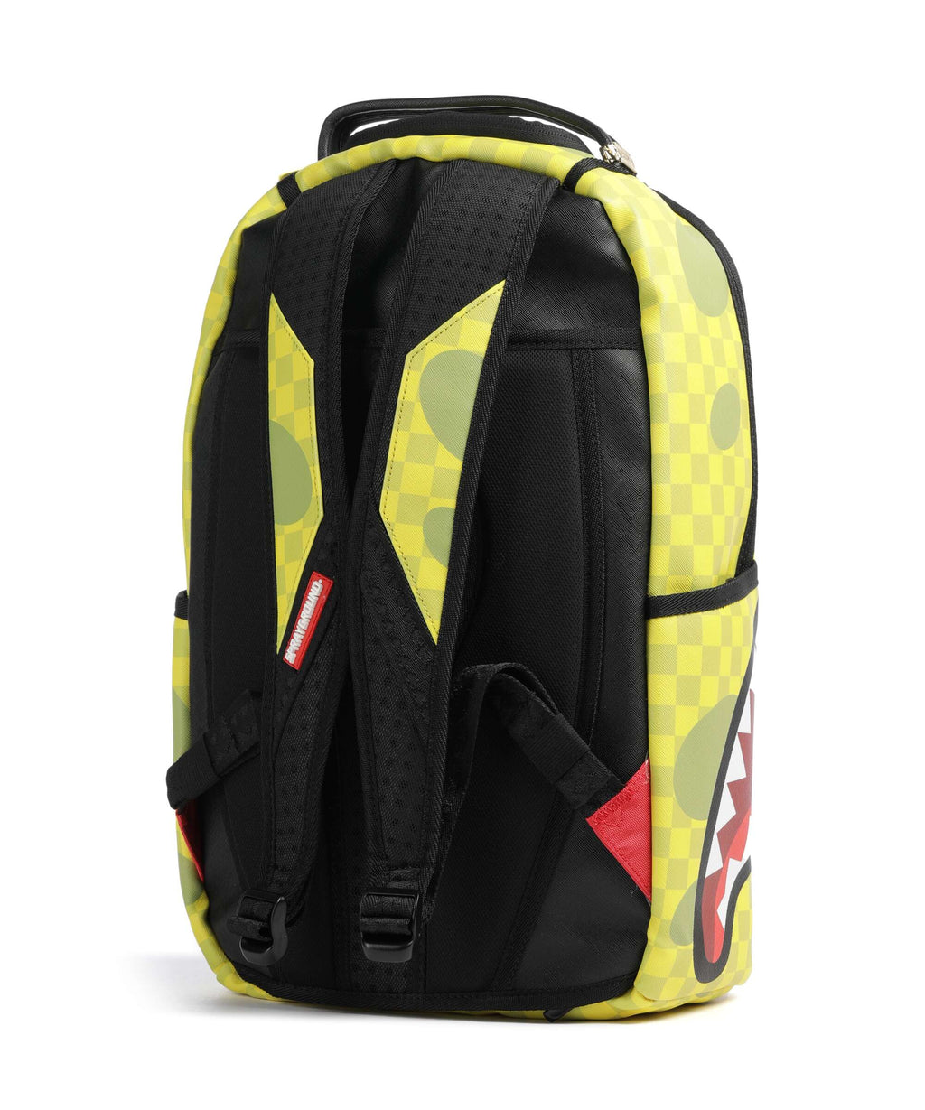 Sprayground Spongebob Checkerbob Backpack yellow