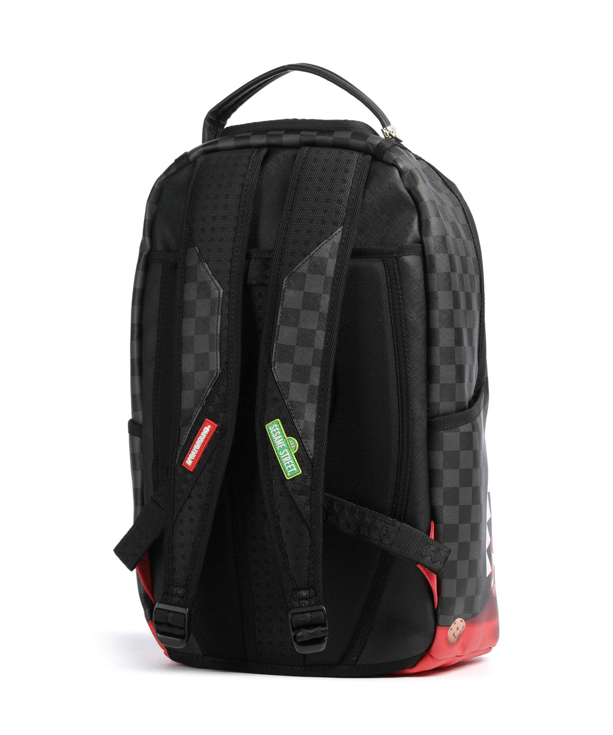 Sprayground Sesame Street Cookie Monster Sneaking a Bite Backpack black
