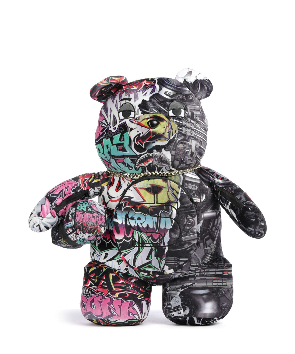 Sprayground Split Cybershark Moneybear Backpack multicolour