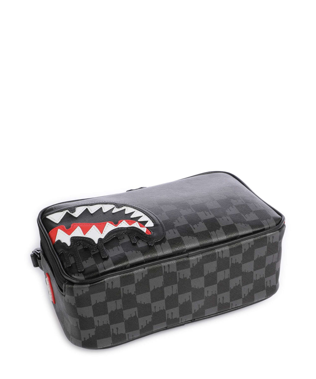Sprayground Dripping Sharks in Paris Toiletry bag black