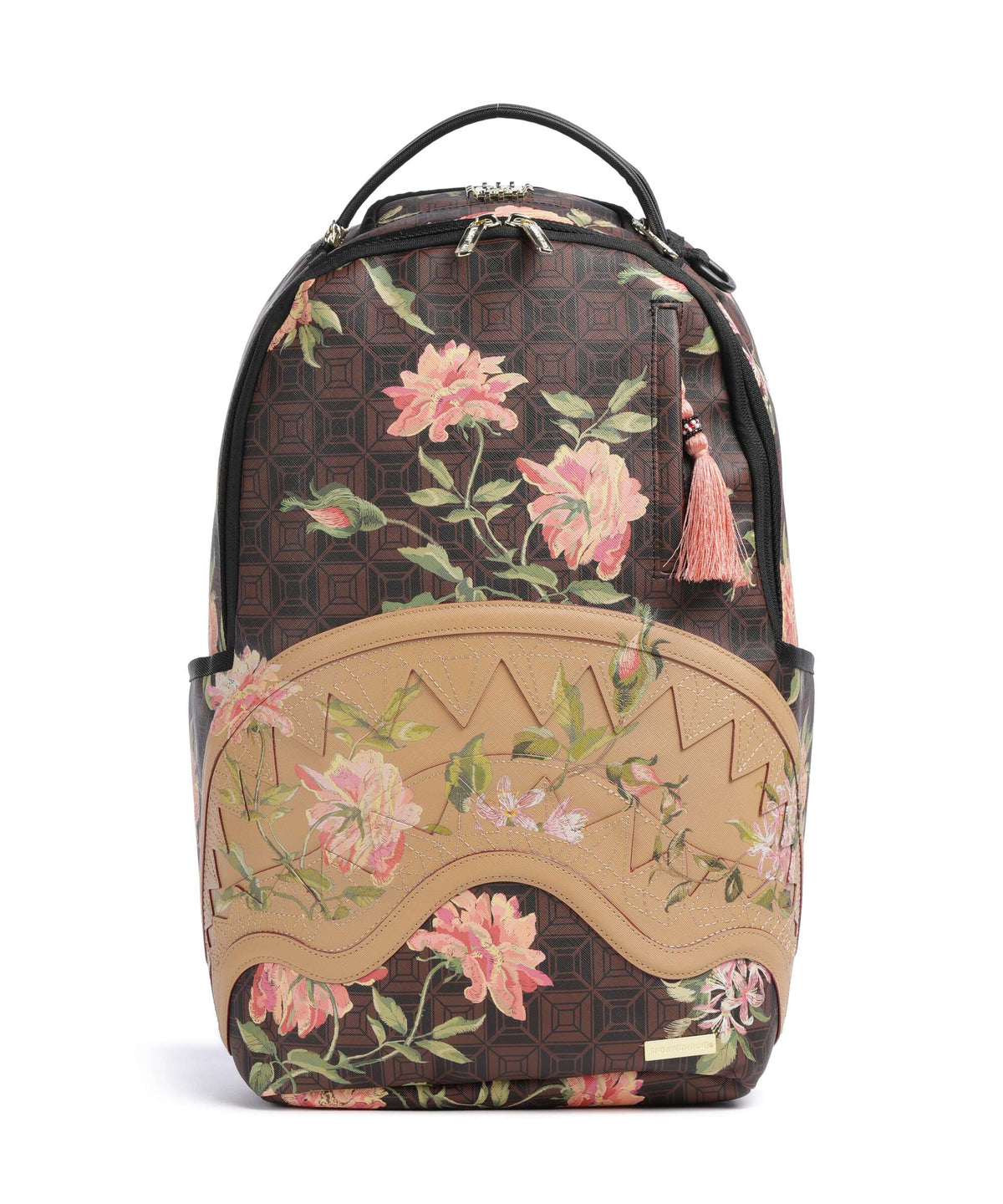 Sprayground AI Henny Floral Backpack brown