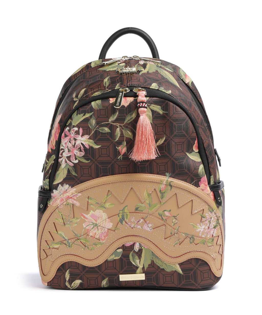 Sprayground AI Henny Floral Backpack brown
