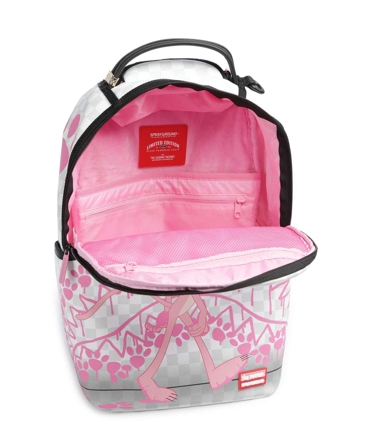 Sprayground Pink Panther Pawprints Backpack multicolour