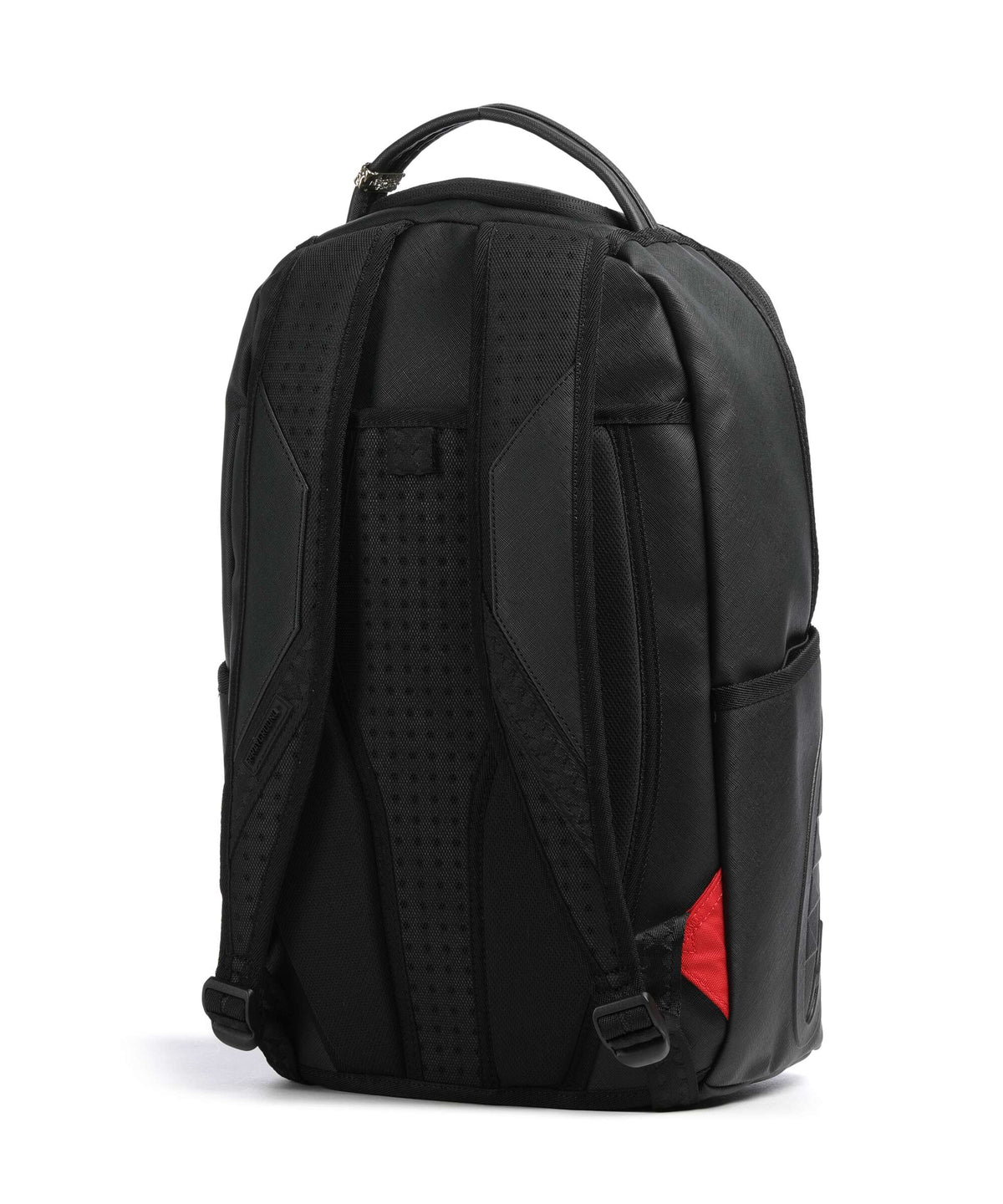 Sprayground Blacked Out Embossed Gold Tooth Backpack black