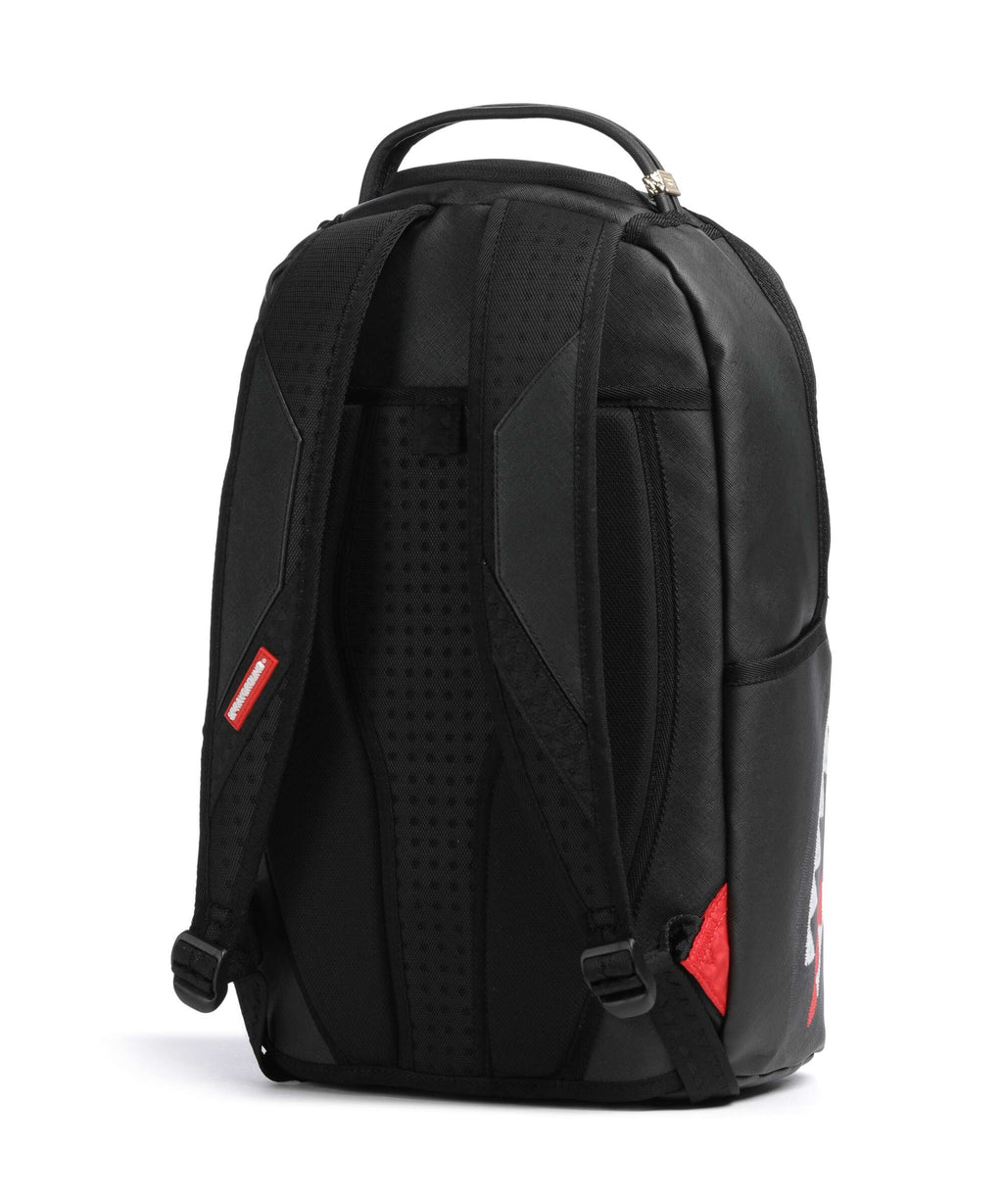 Sprayground Shark Central Black Embroidered Shark Backpack black