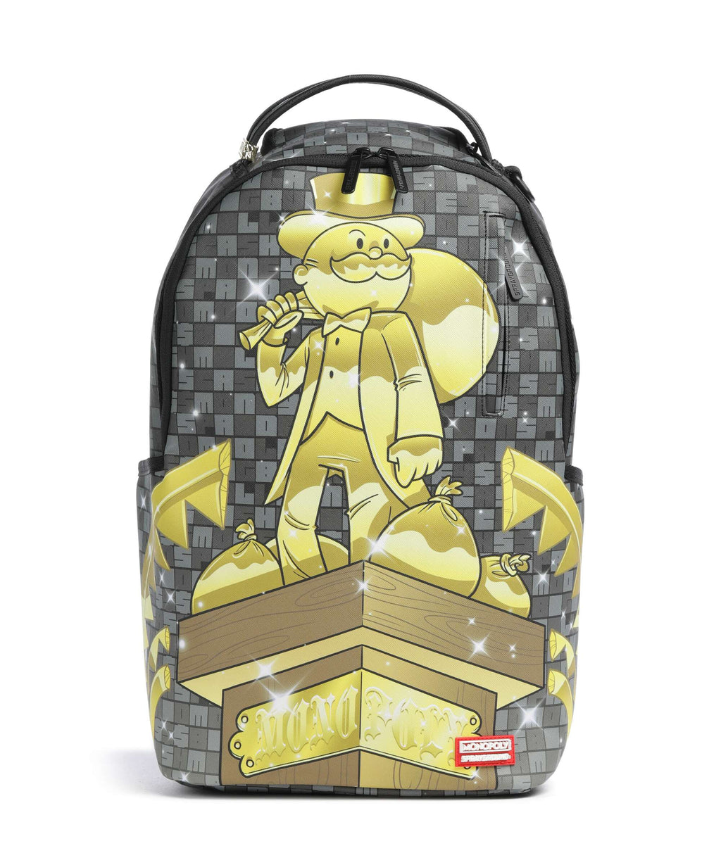 Sprayground Monopoly Statue Backpack multicolour