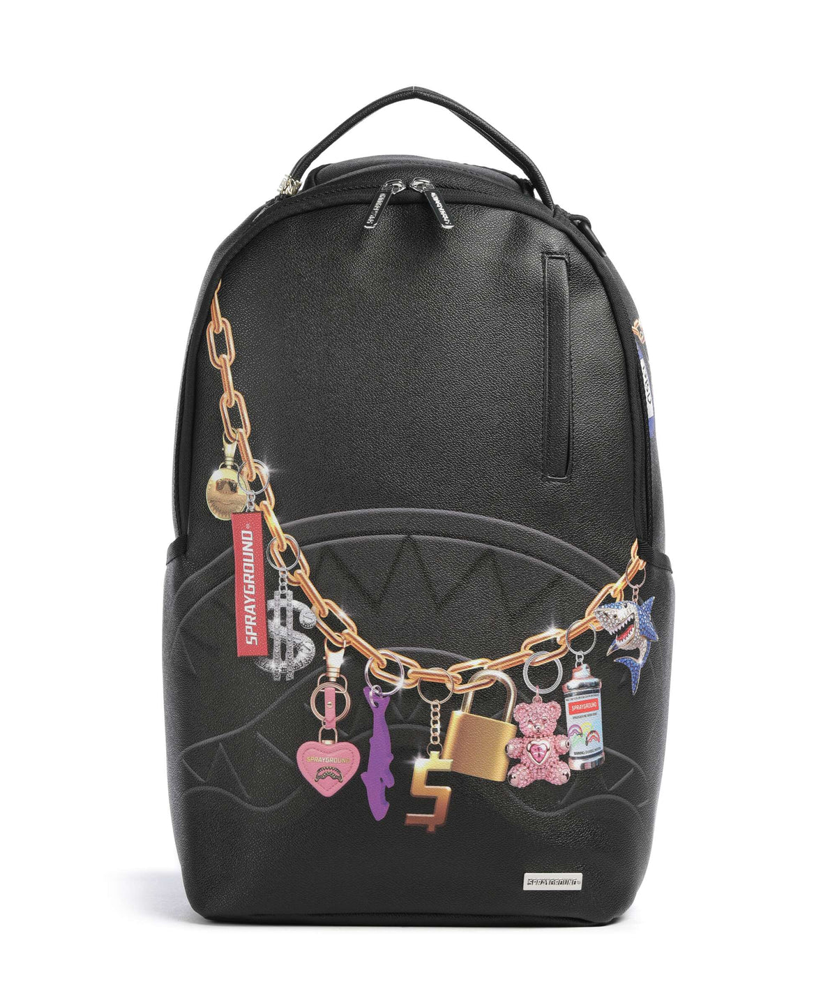 Sprayground Printed Hanging Stuff Backpack black