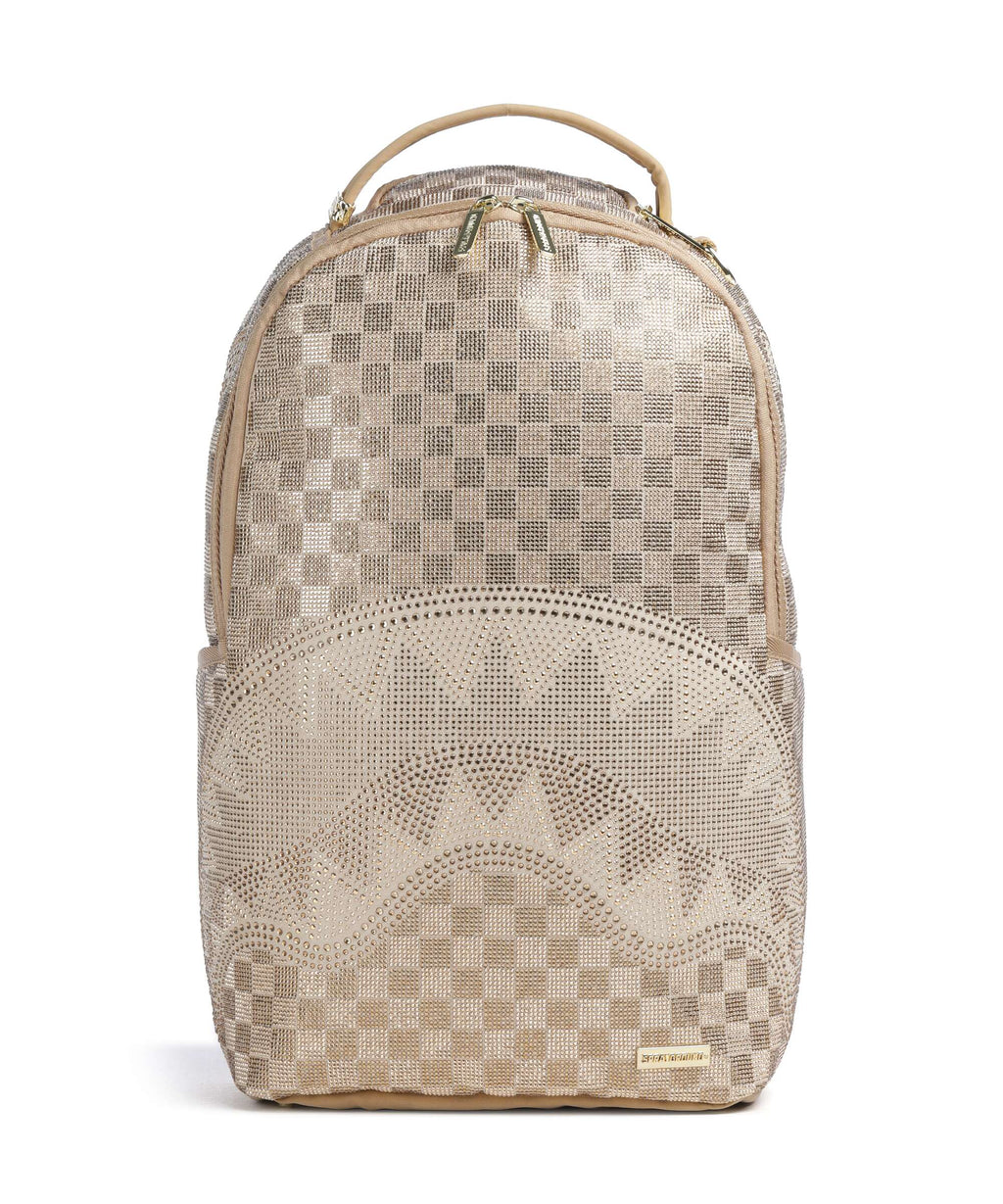 Sprayground 2 Tone Gold Trinity Backpack gold