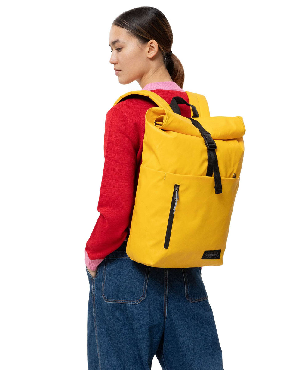 Eastpak Tarp Up Roll Rolltop backpack tarp yolk