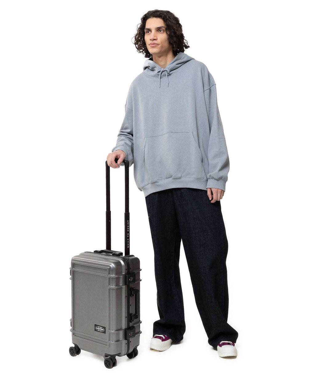 Eastpak Resist'R Case Spinner (4 wheels) brushed metal