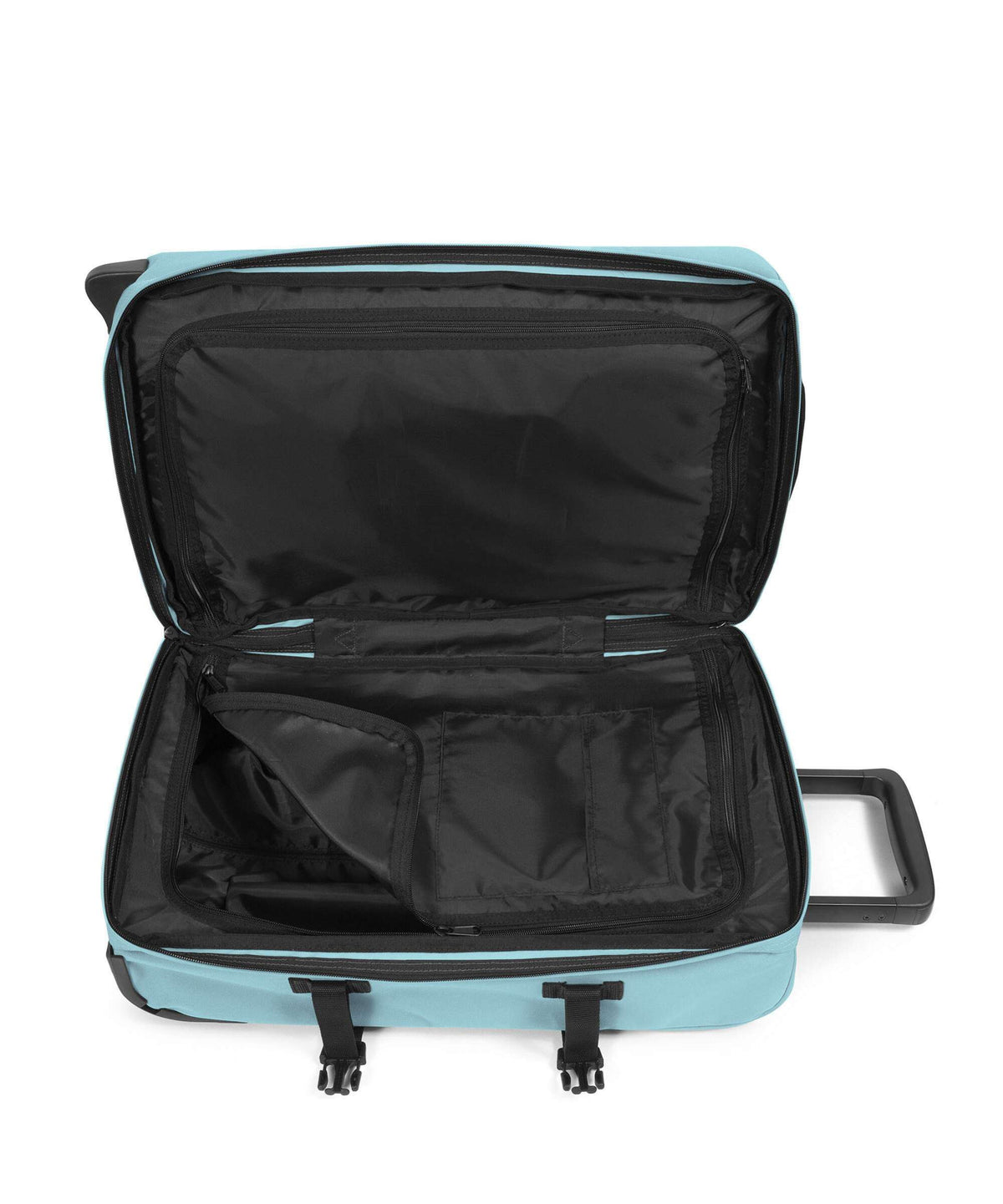 Eastpak Tranverz M Travel bag with wheels waterfall blue