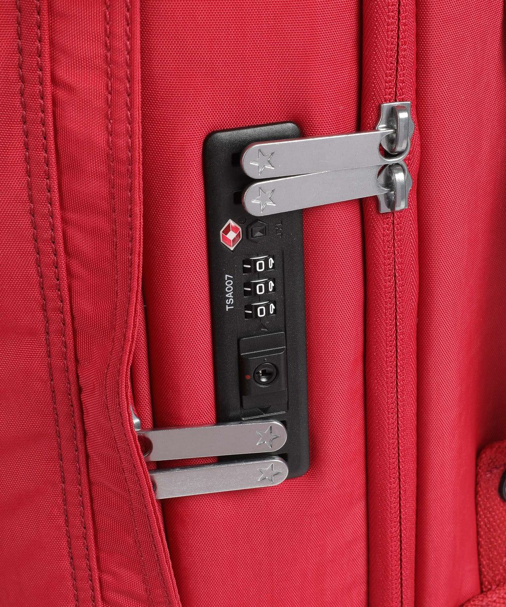 Kipling Basic Spontaneous M Spinner (4 wheels) ruby red