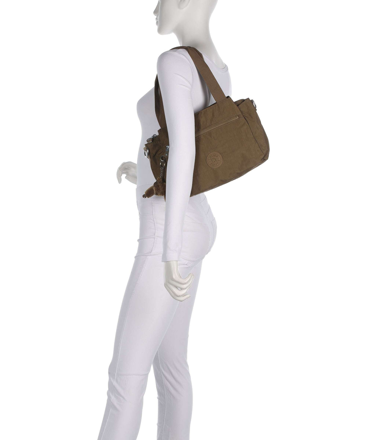 Kipling Basic Elysia Shoulder bag smooth khaki