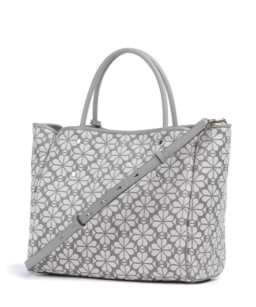 Kate Spade New York Spade Flower Jacquard Handbag grey/multicolour