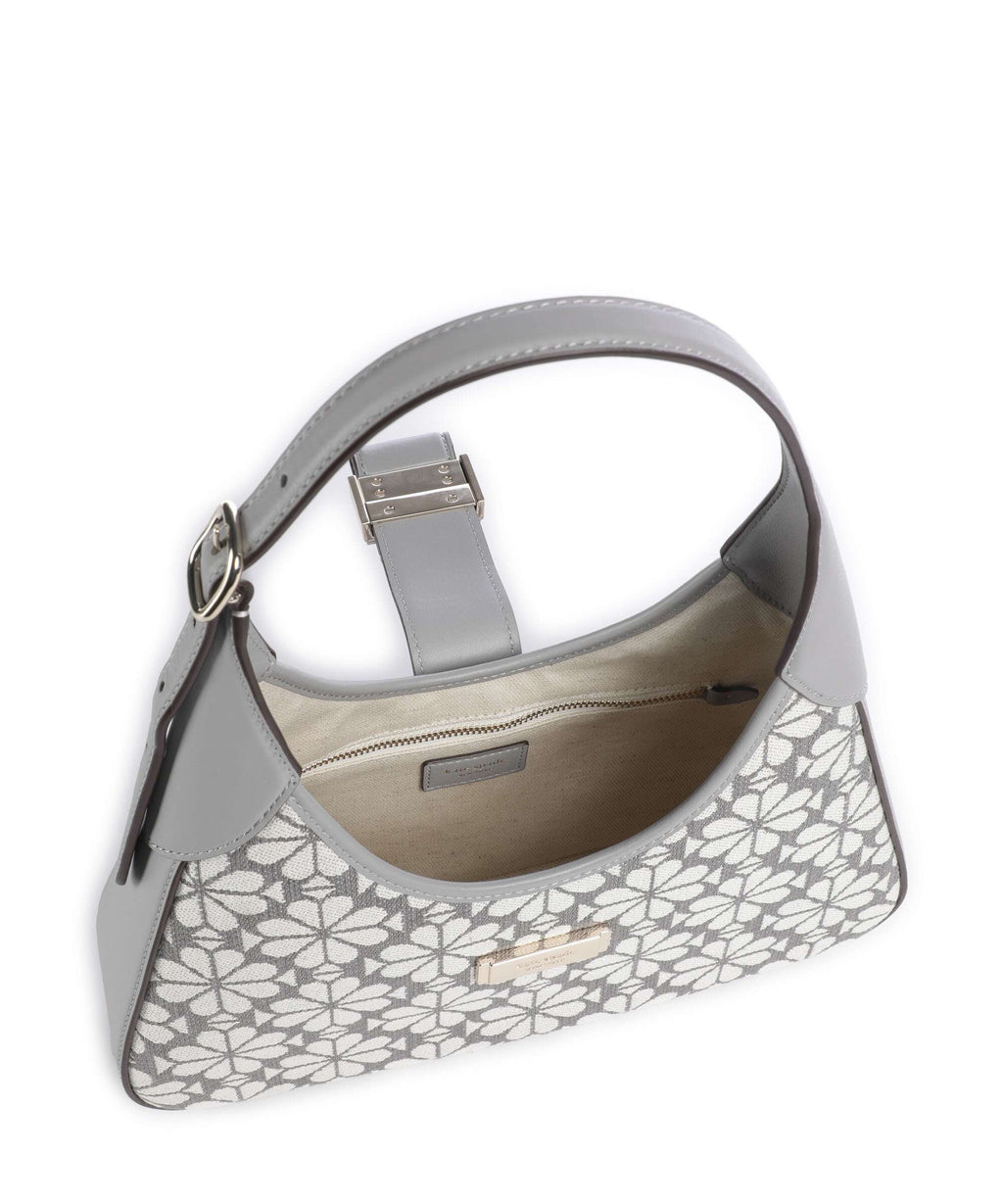 Kate Spade New York Spade Flower Jacquard Shoulder bag grey/multicolour
