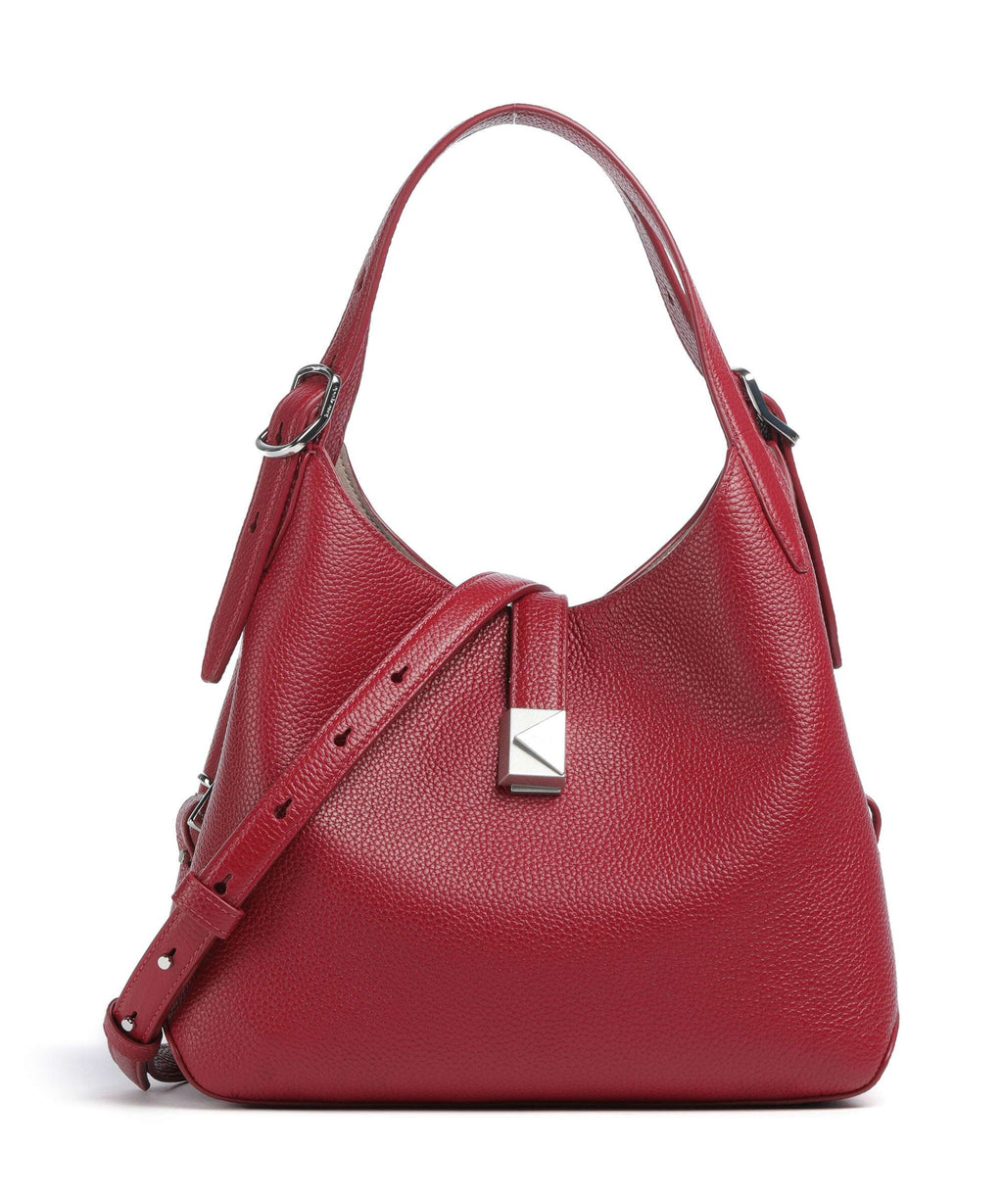 Kate Spade New York Deco Hobo bag red jam