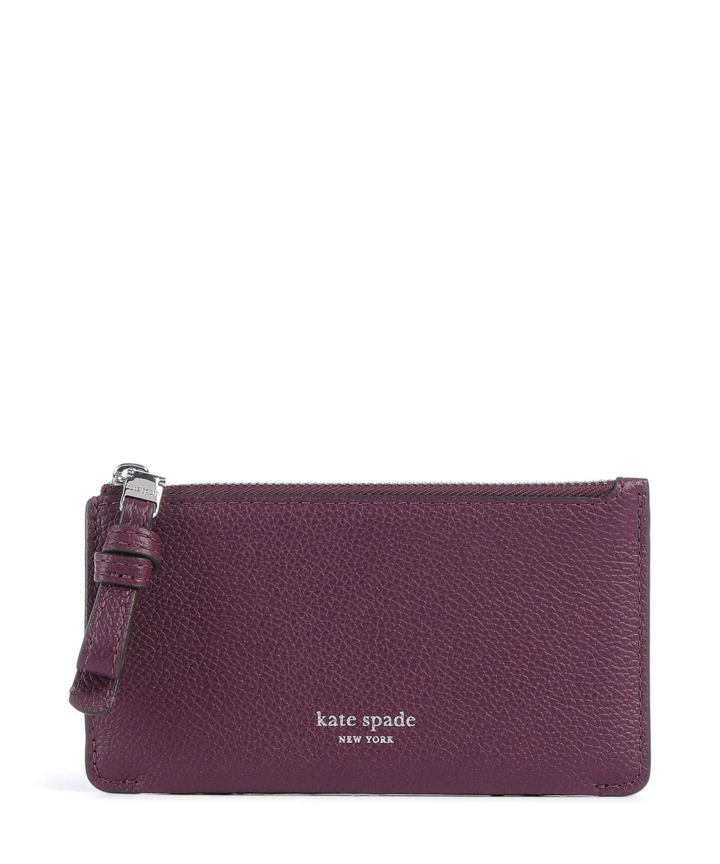 Kate Spade New York Loop Credit card holder purple agate