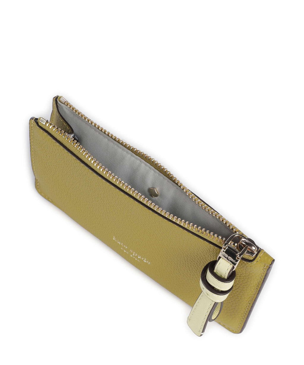 Kate Spade New York Loop Credit card holder laurel leaf