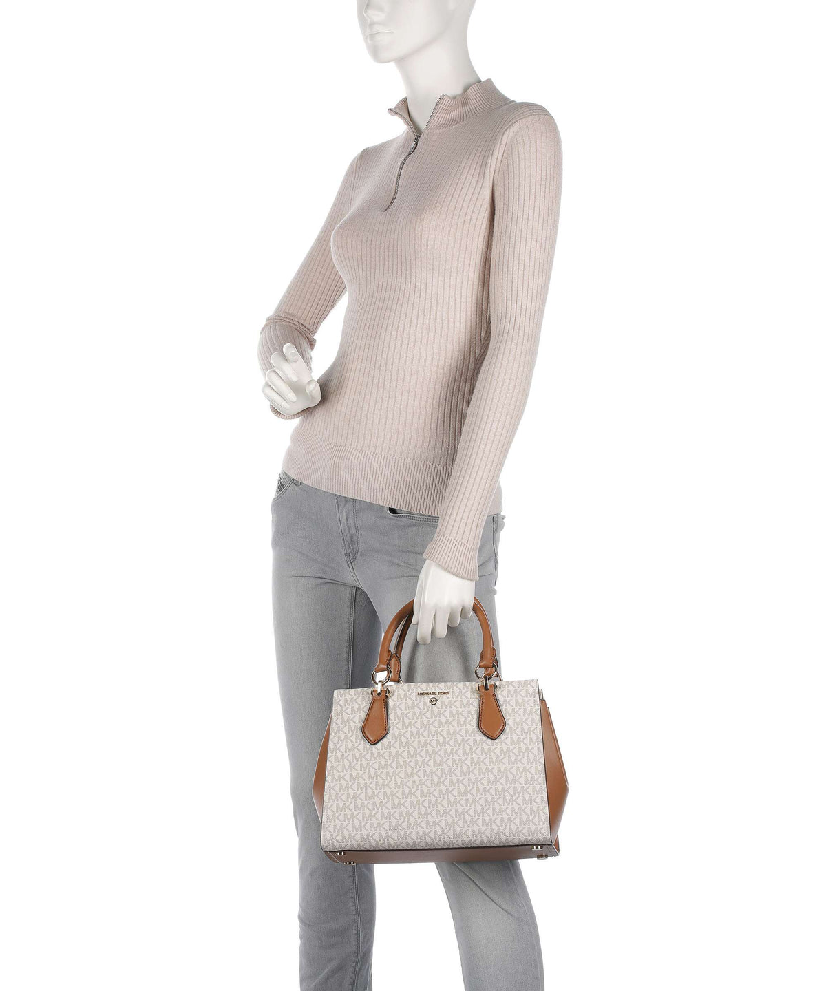 Michael Kors Marilyn Handbag vanilla/acorn