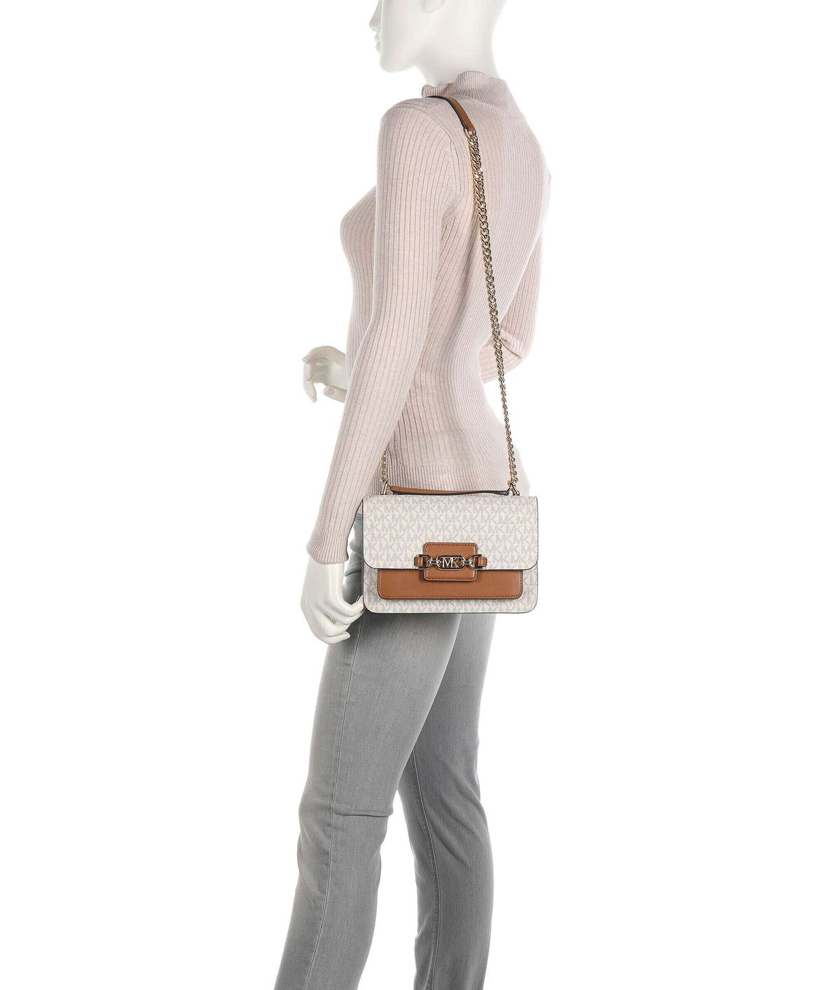 Michael Kors Heather Shoulder bag vanilla/acorn