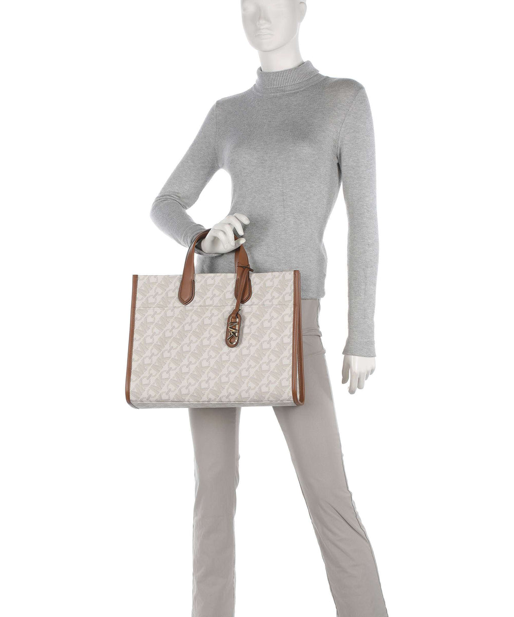 Michael Kors Gigi Handbag vanilla/luggage
