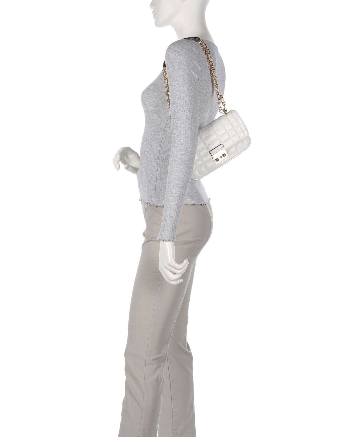 Michael Kors Tribeca Shoulder bag optic white